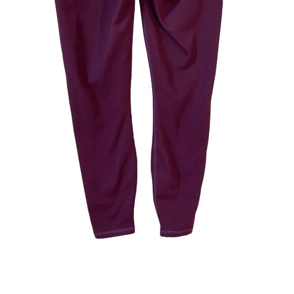 FABLETICS Women's Powerhold Workout Leggings Burgundy - Picture 6 of 9